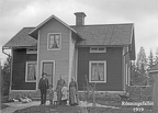 Rönningfallet, Malbacksvägen År 1919. Per Johan Haglund, Axel Haglund, Elsa Haglund, Anna Haglund och Kristina (Tun-Stina)